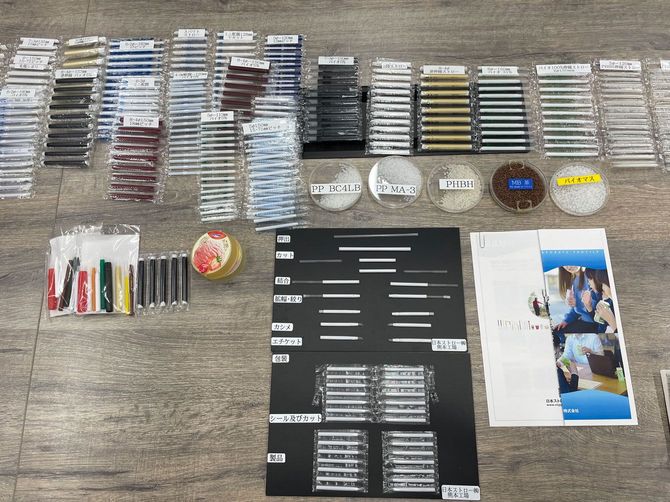 日本ストローが製造するさまざまなストロー