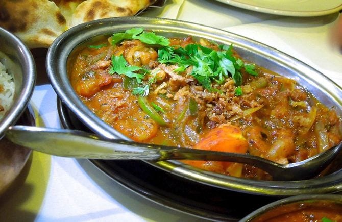 インド式カレー