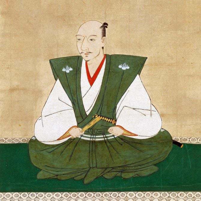 狩野元秀「織田信長像」(東京大学史料編纂所所蔵)を改変