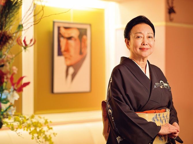 銀座老舗文壇バー「ザボン」ママ 水口素子氏