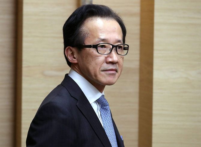 北村滋国家安全保障局長=2020年1月16日