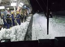 前代未聞の雪害 JR大月駅の120時間【2】