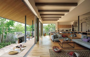 美しさを追求した新しい「和の邸宅」大空間が最高の居心地を生む