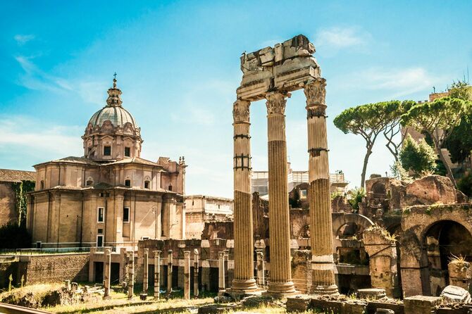 古代ローマの遺跡