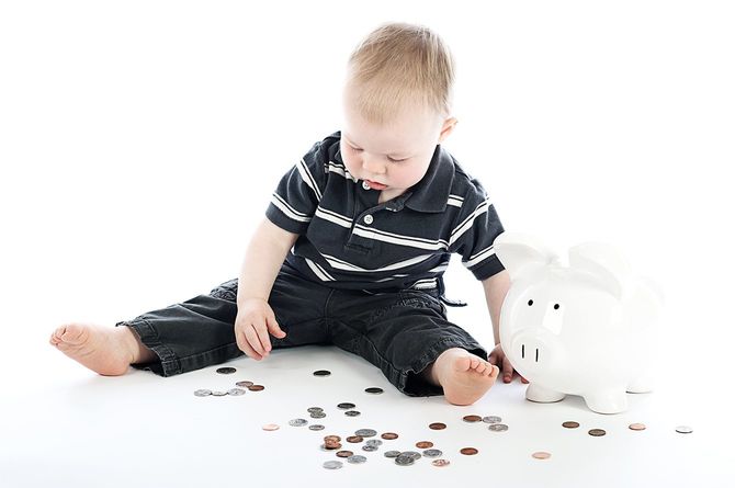赤ちゃんとお金