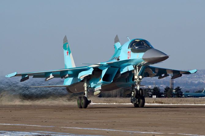 ロシアの戦闘機 Su-34