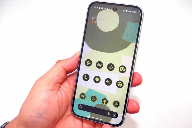 日本市場でシェア3位につけたPixelシリーズ。写真は、現行の標準モデルにあたるPixel 9
