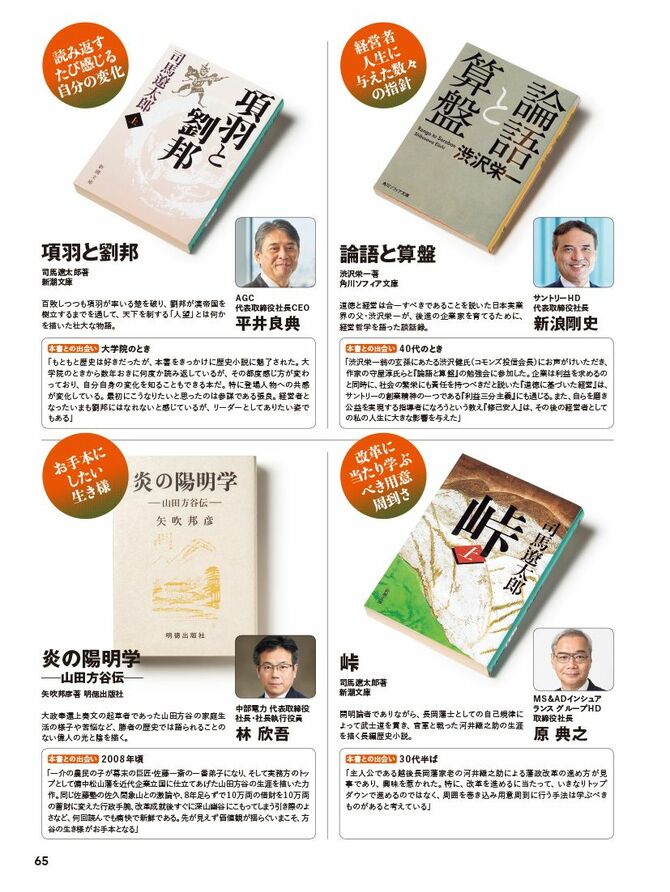 プレジデントムック『成功者の教え』P65
