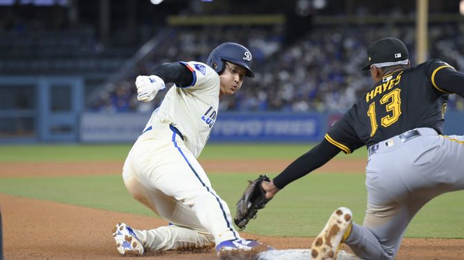 大谷翔平選手＝2025年4月26日、米国