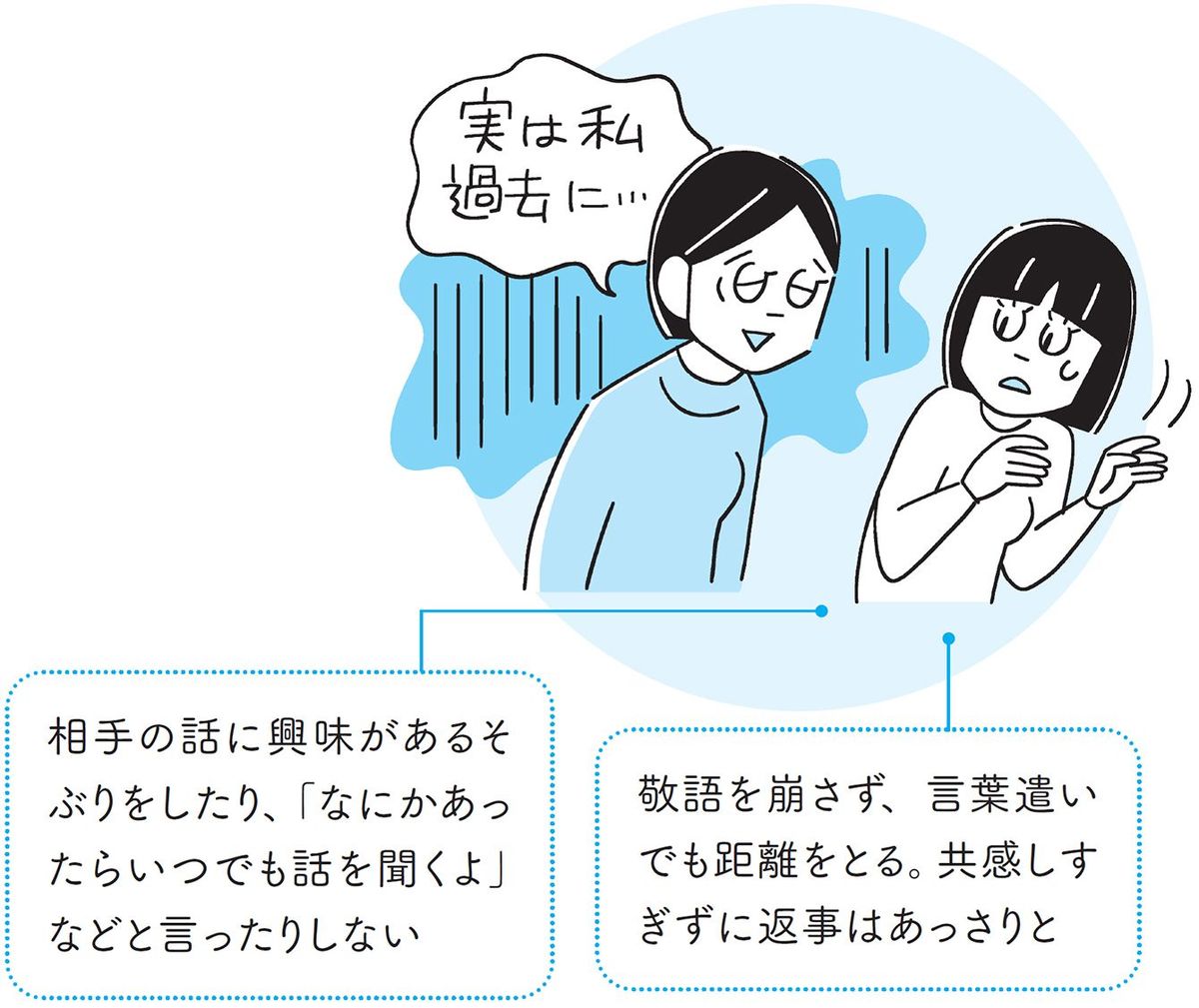 依存を防ぐポイント：仲良くなるときは少しずつ