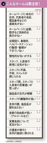 こんなホームは要注意!