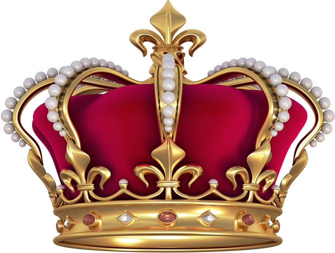 宝石があしらわれた王冠