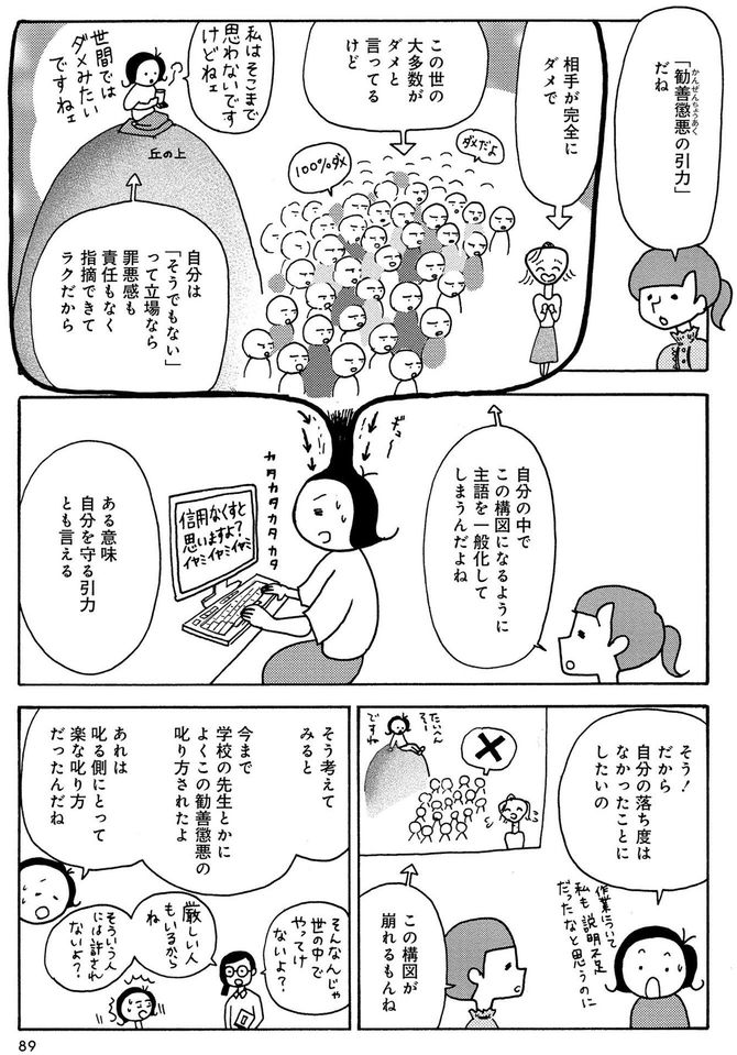 田房永子『人間関係のモヤモヤは3日で片付く　忘れられない嫌なヤツも、毎日顔を合わせる夫も』（竹書房）