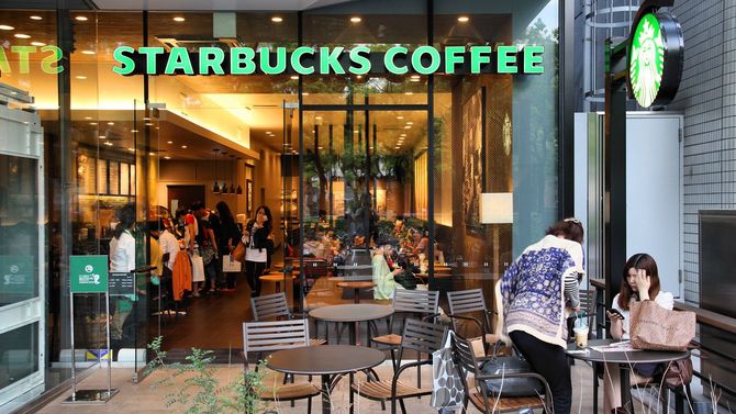 名古屋のスターバックスの店舗