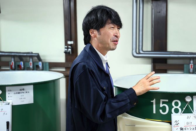 高木酒造　十五代蔵元　高木辰五郎さん