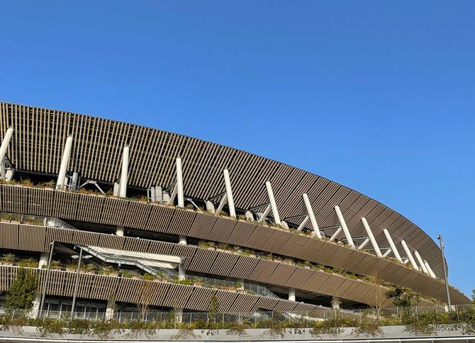 東京五輪・パラリンピックのメイン会場となる国立競技場