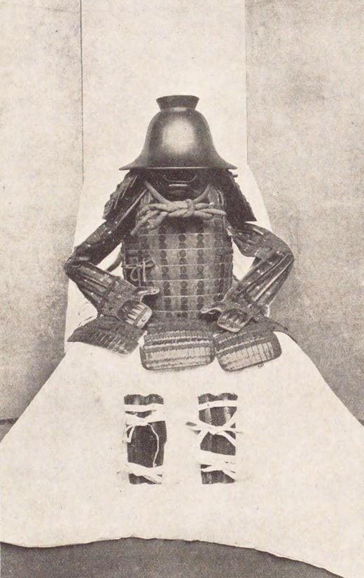 黒田孝高所用の甲冑・黒糸威胴丸具足。福岡市博物館所蔵。