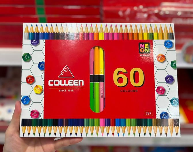 60色の色鉛筆