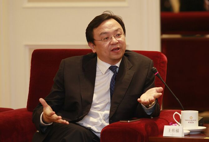 比亜迪（BYD）の王伝福董事長