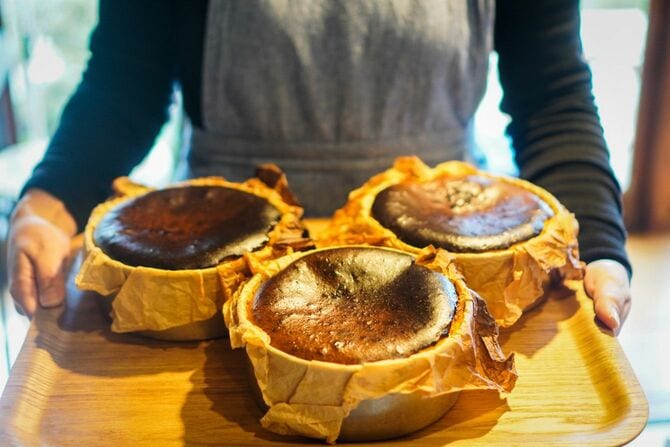 咲子さんのバスクチーズケーキ