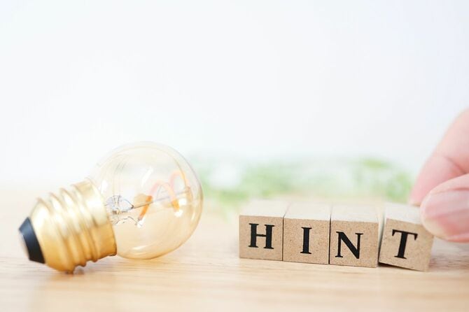 電球とヒント