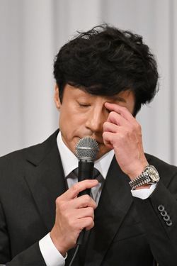 ジャニーズ事務所の東山紀之氏。2023年9月7日