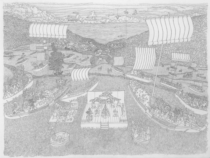 Manda-la in Sadoの設計図