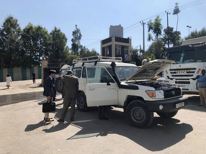 世界で初めて世界保健機関（WHO）が認証したワクチン保冷輸送車