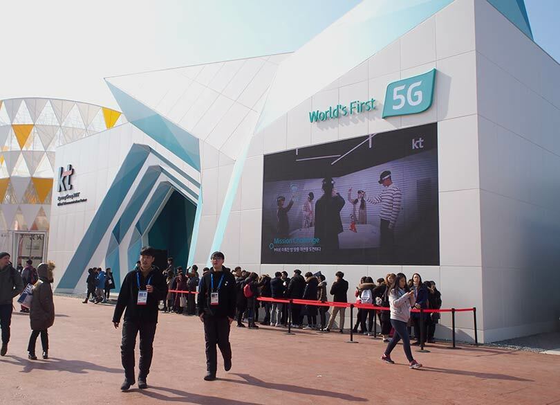 韓国が"5G五輪"の虚報を流す切実な背景 開会式のドローン編隊はWi-Fi利用