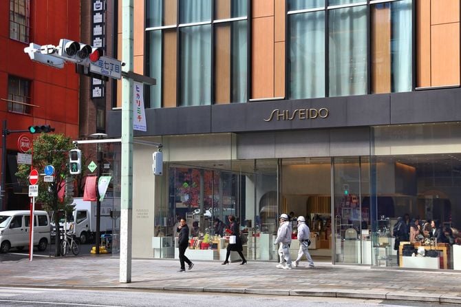 銀座七丁目のSHISEIDO THE STORE