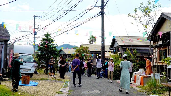 2025年月見祭の様子
