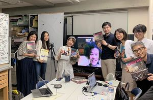 コモンビートのスタッフとプロボノとのキックオフミーティング。右から3人目が富永さん