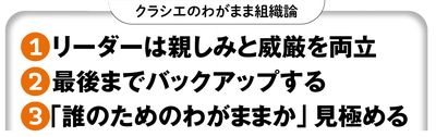 【図表】クラシエのわがまま組織論