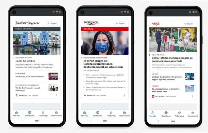 「Google News Showcase」