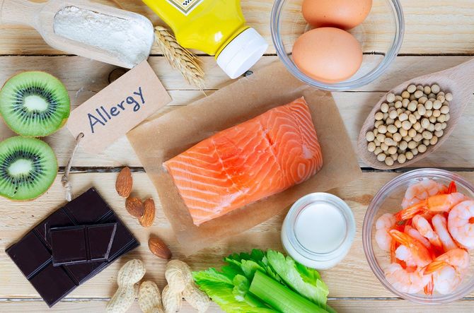 アレルゲンとなる食材