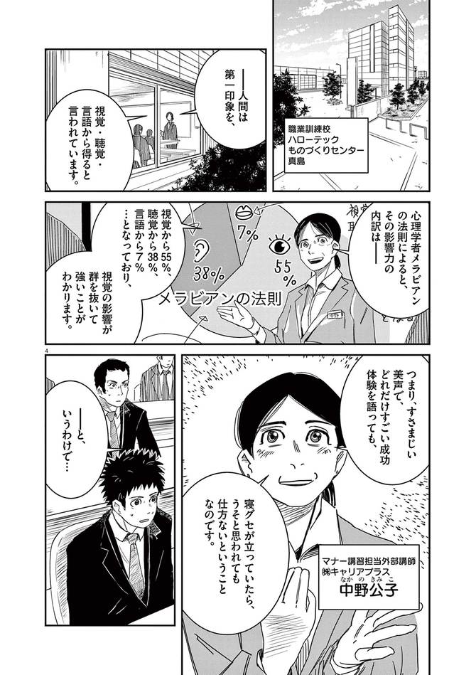 『無職の学校〜職業訓練校での200日間〜』©清家孝春/小学館