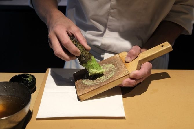 仕込み中の木村さん（仮）