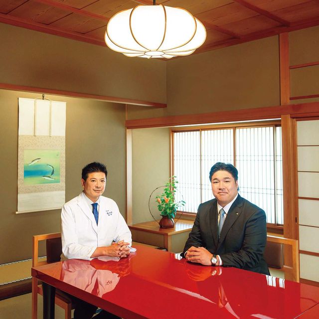 東京・紀尾井町の紀尾井町 福田家にて。