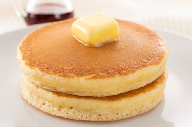 「ホットケーキをおなか一杯食べたいです」