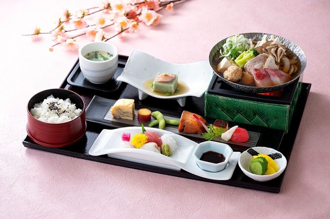 旬の食材で彩るランチ