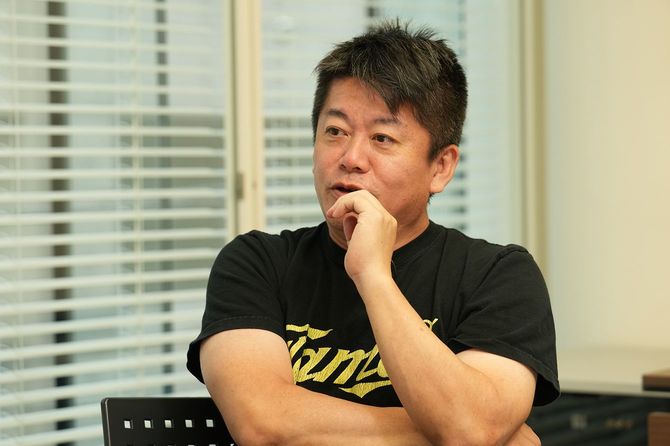 実業家の堀江貴文さん