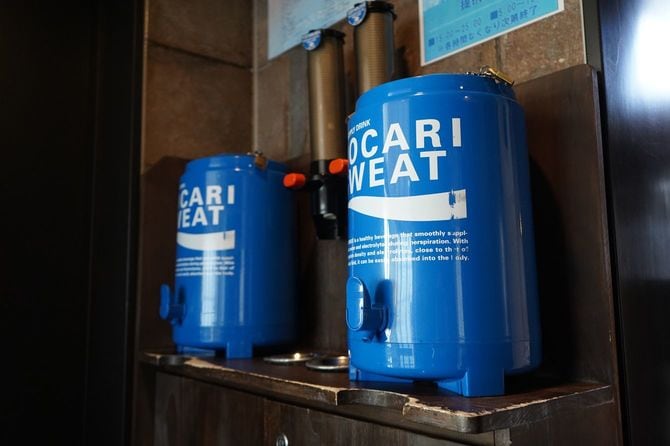 ポカリ飲み放題のサービス