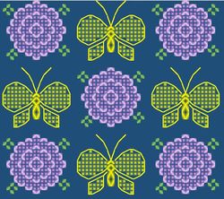 若宮さんのExcelアート（蝶よ花よ）