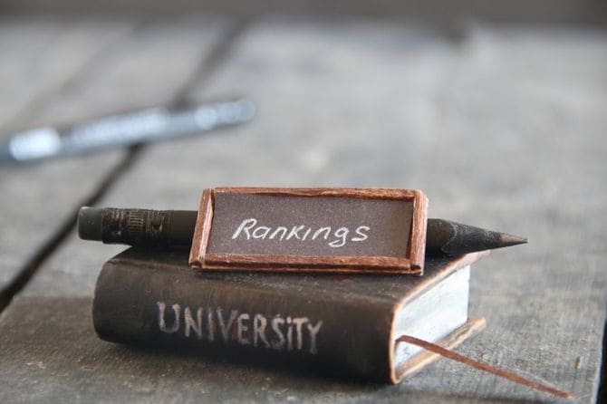 大学ランキングの古い本