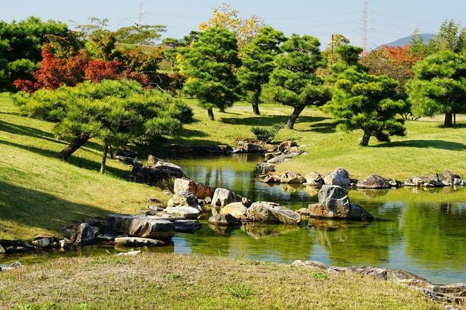 赤穂城本丸庭園