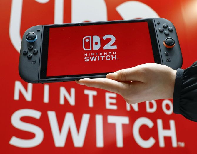 2025年11月4日、任天堂の家庭用ゲーム機「ニンテンドースイッチ2」