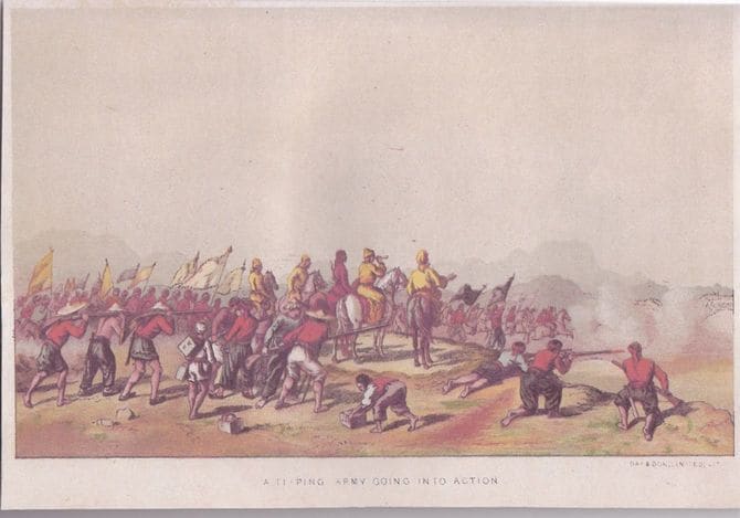 太平天国軍の戦闘風景