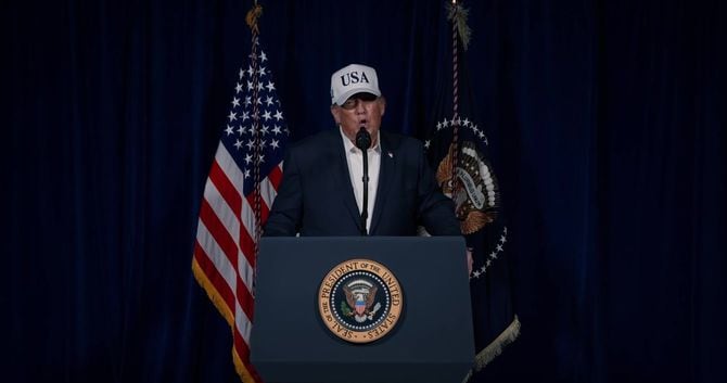 2026年2月28日、ドナルド・トランプ大統領による、イランにおける米軍の主要戦闘作戦について