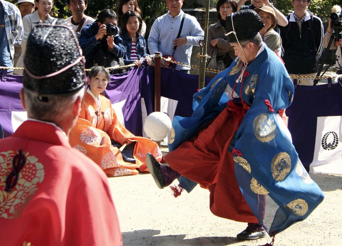 談山神社のけまり祭