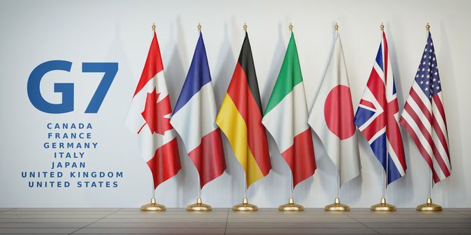 G7 サミットや会議のコンセプト
